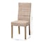 Bali & Pari Nevina Bohemian Grey Kubu Rattan and Mango Wood Dining Chair 245-13710-ZORO - alternate 10